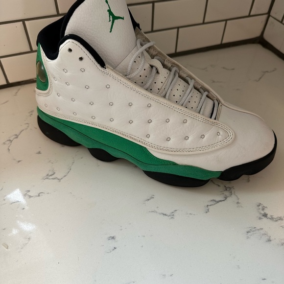 Air Jordan 13 Retro “Lucky Green” sneakers size 10.5 - Picture 3 of 5